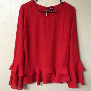 a.n.a Red Blouse